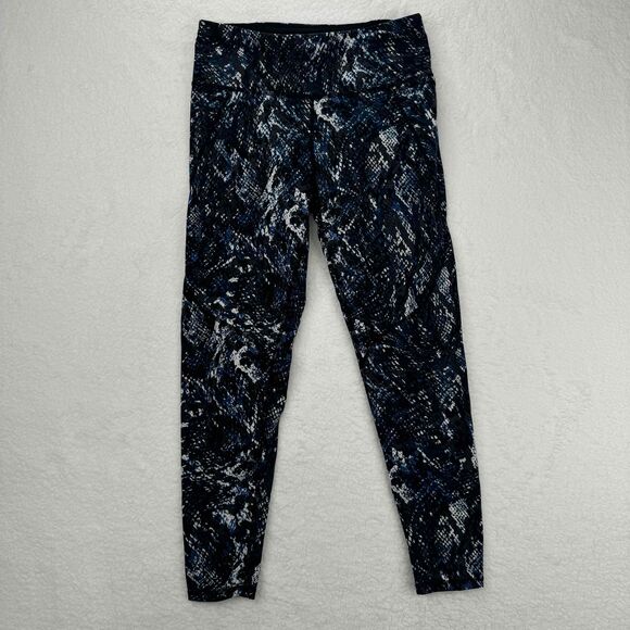Sweaty Betty Power 7/8 Workout Leggings Snakeskin Print High Waist Pocket Small - Picture 2 of 9